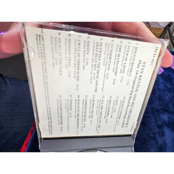 Stan Kenton And His Orchestra18 Original Big Band Recordings (1962) Hindsight Re - Picture 5 of 5